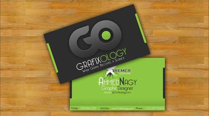 I will design customized business card for your business