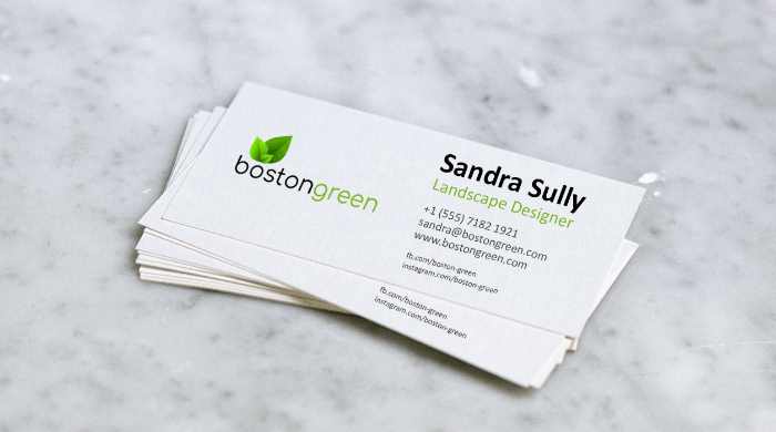 We will design professional business card for your brand